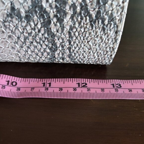 Faux Snakeskin Clutch - Picture 3 of 3